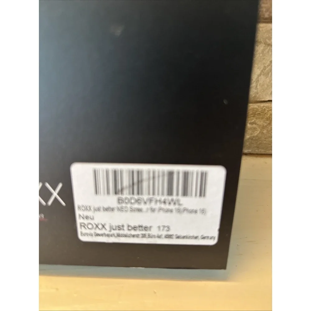 ROXX Neo‎ iPhone 16 Screen Protector 3 Pack. 3D Screen Protector.